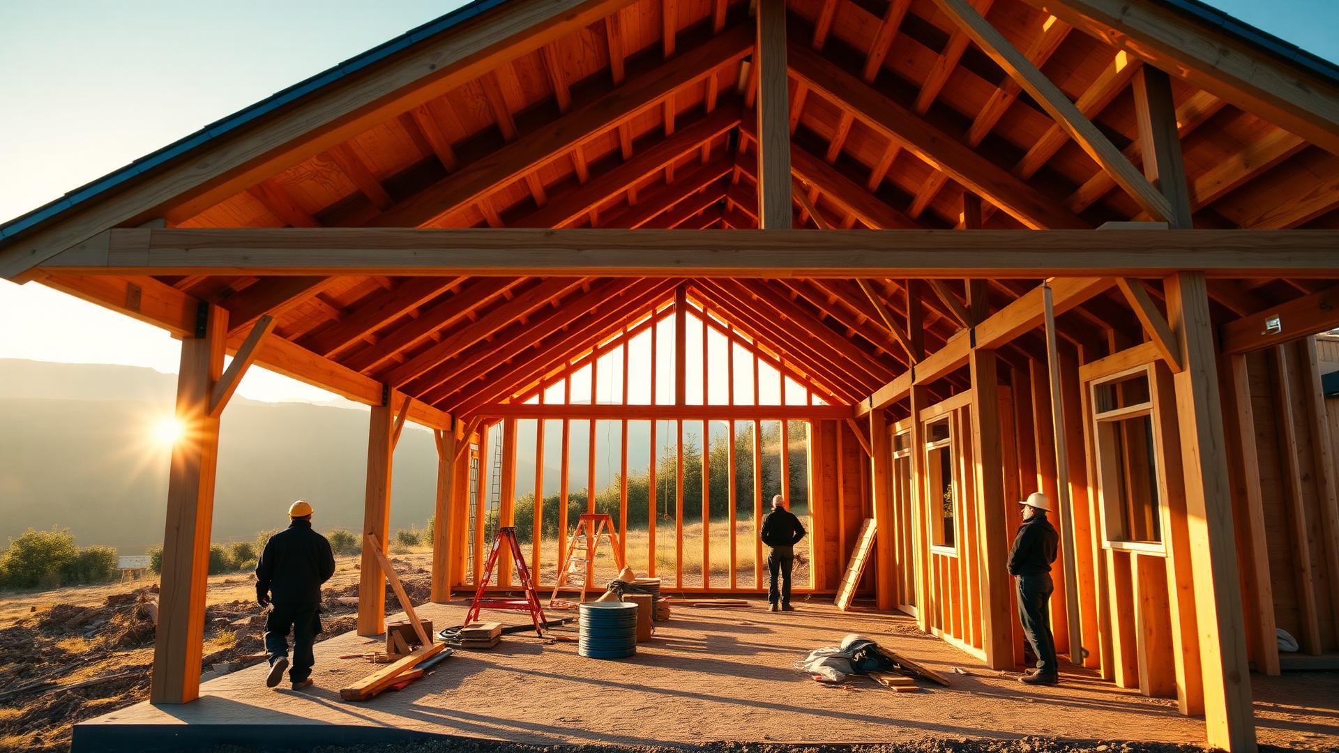 Maison girondine avec extension en ossature bois