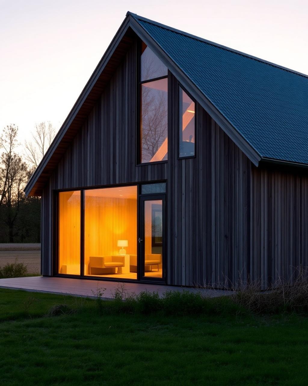 Maison à ossature bois réalisée par Arbois Construction en Gironde